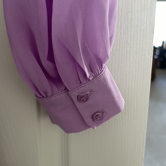 Lilac blouse Layne Bryant x Girls with curves - Picture 5 of 8